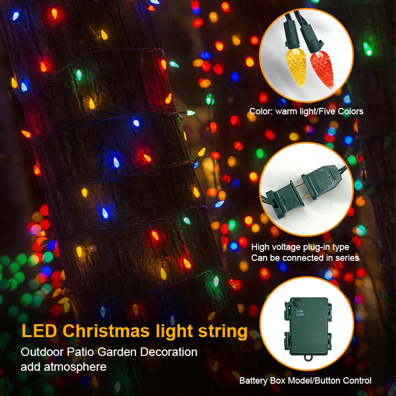 HCP173 C6草莓头灯串